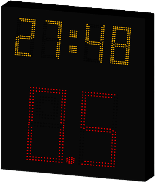 S24-14 — shot clock display
