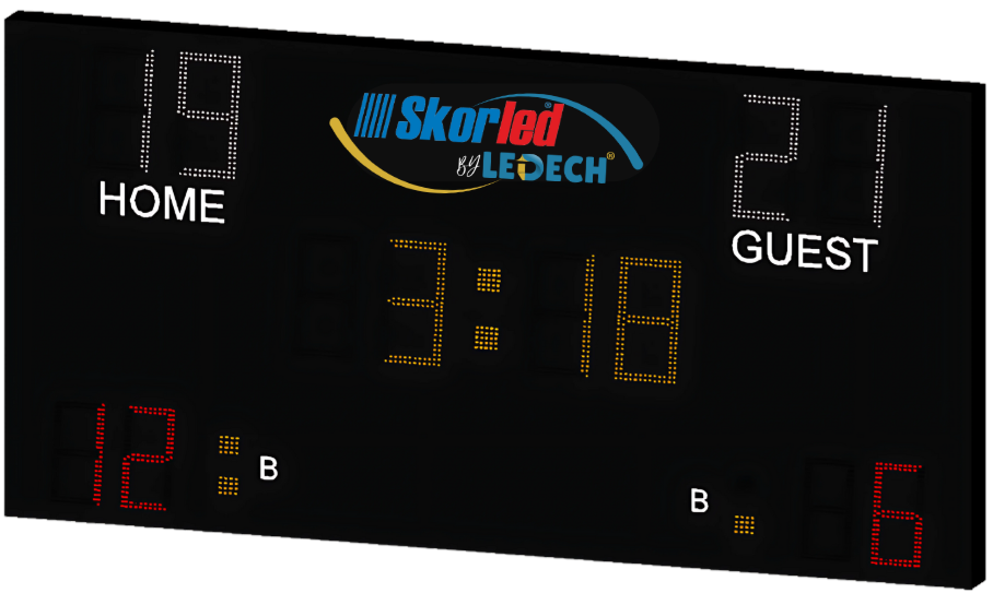 SBS20003 — 3x3 Club Basic scoreboard