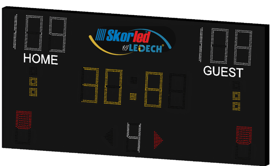 SBS2000TA — Club Basic scoreboard