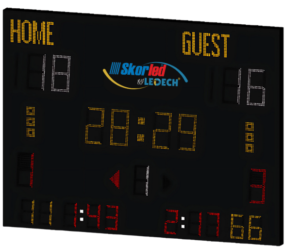 SBS2000TH — Club Timer scoreboard