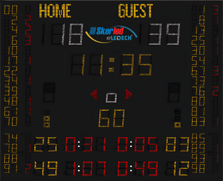 SBS2000TR — Club Stats scoreboard