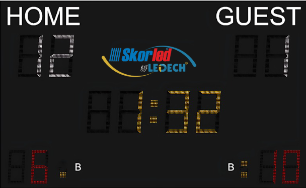 SBS30003 — 3x3 Pro Basic scoreboard