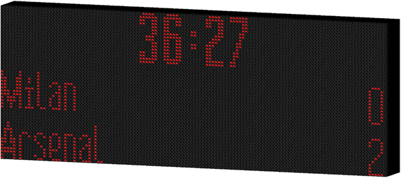 SFS-128-3L football scoreboard