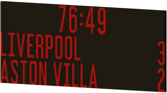 SFS-500-3L football scoreboard